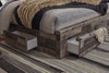 Derekson Queen Panel Storage Bed, Dresser and 2 Nightstand (B200B58)