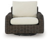 Kimora Outdoor Swivel Lounge Chair (P711-821)