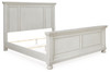 Robbinsdale King Panel Bed, Dresser, Mirror, Chest and 2 Nightstands (B742B38)