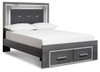 Lodanna Full Panel Storage Bed and Dresser (B214B48)