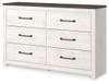 Gerridan King Panel Bed, Dresser and 2 Nightstands (B1190B32)