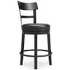 Valebeck Counter Height Table and 4 Barstools (D546D25)