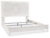 Paxberry King Panel Bed, Dresser, Mirror and Nightstand (B181B33)
