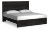 Belachime King Panel Bed and Nightstand (B2589B9)