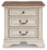 Realyn King Panel Bed, Dresser, Mirror and 2 Nightstands (B743B70)