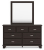 Covetown Full Panel Bed, Dresser, Mirror, Chest and Nightstand (B441B13)