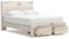 Lawroy Queen Storage Bed, Dresser, Mirror, Nightstand (B2310B41)