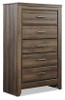 Juararo King Panel Bed, Dresser, Chest and 2 Nightstands (B251B39)