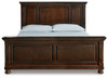 Porter California King Panel Bed, Dresser, Mirror and Chest (B697B40)