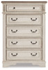Realyn King Storage Bed, Dresser, Chest and 2 Nightstands (B743B69)