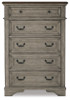Lodenbay King Upholstered Panel Bed, Dresser, Mirror, Chest and Nightstand (B751B11)
