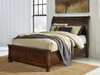 Porter Queen Sleigh Storage Bed (B697B43)