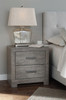 Culverbach Gray Two Drawer Night Stand