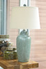 Saher Green Ceramic Table Lamp