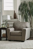 Calicho Cashmere Chair with Ottoman