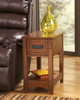 Breegin Brown Chair Side End Table