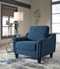 Jarreau Blue Queen Sofa Sleeper & Chair