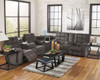 Acieona Slate 3 Pc. Reclining Sectional