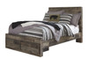 Derekson Multi Gray Full Footboard Storage Bed