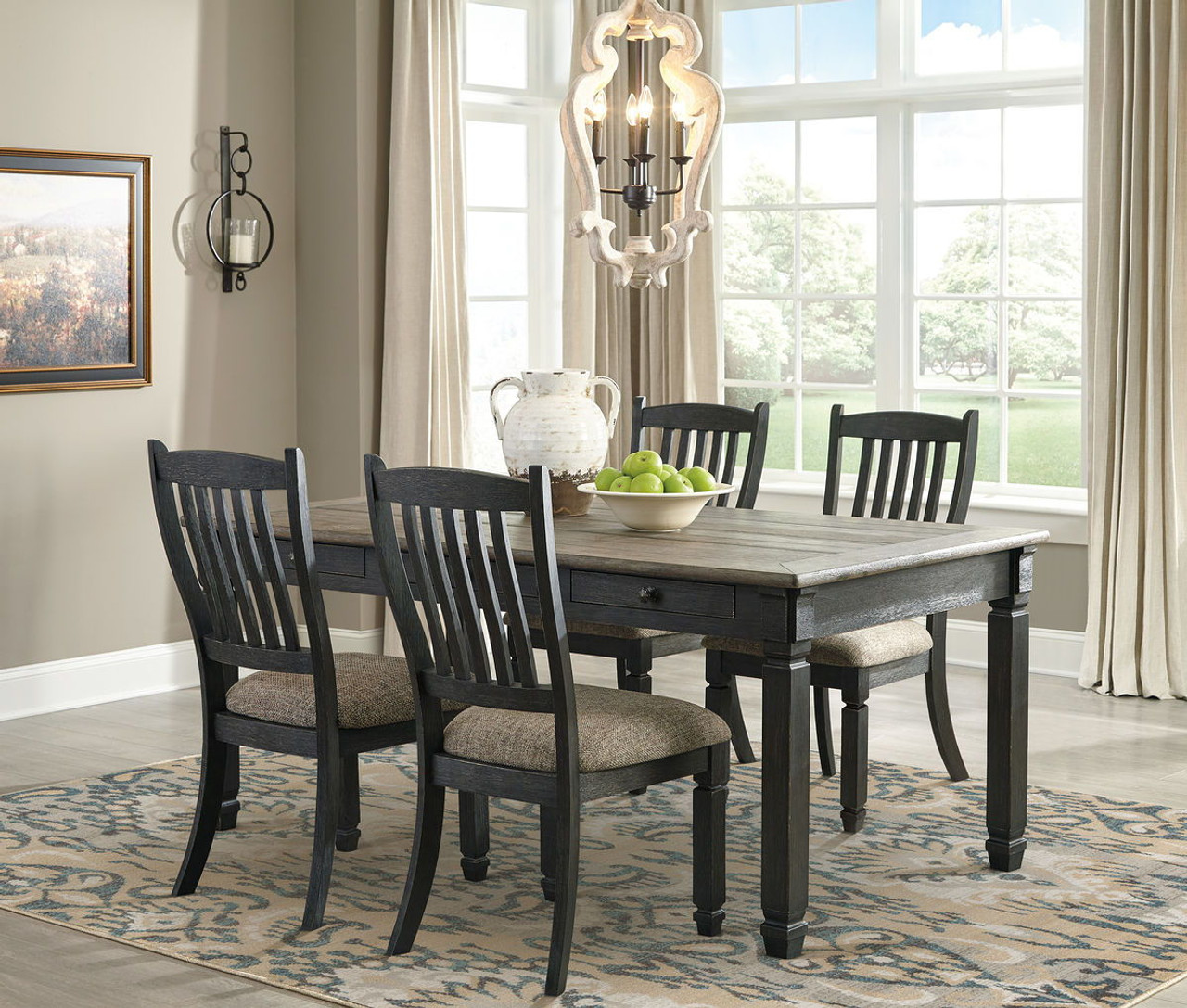 gray dinette chairs