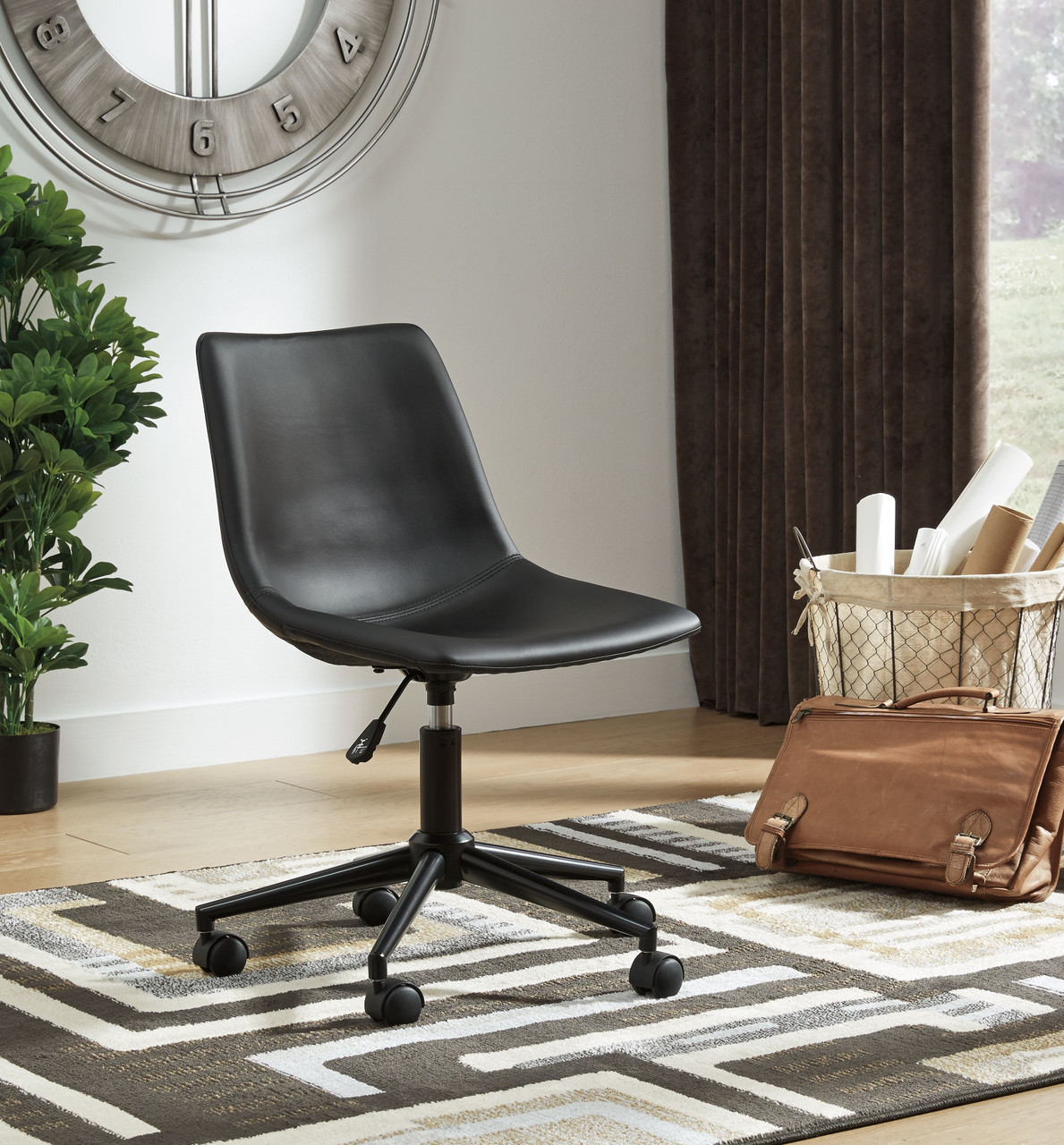 The Office Chair Program Black Home Office Swivel Desk Chair Sold