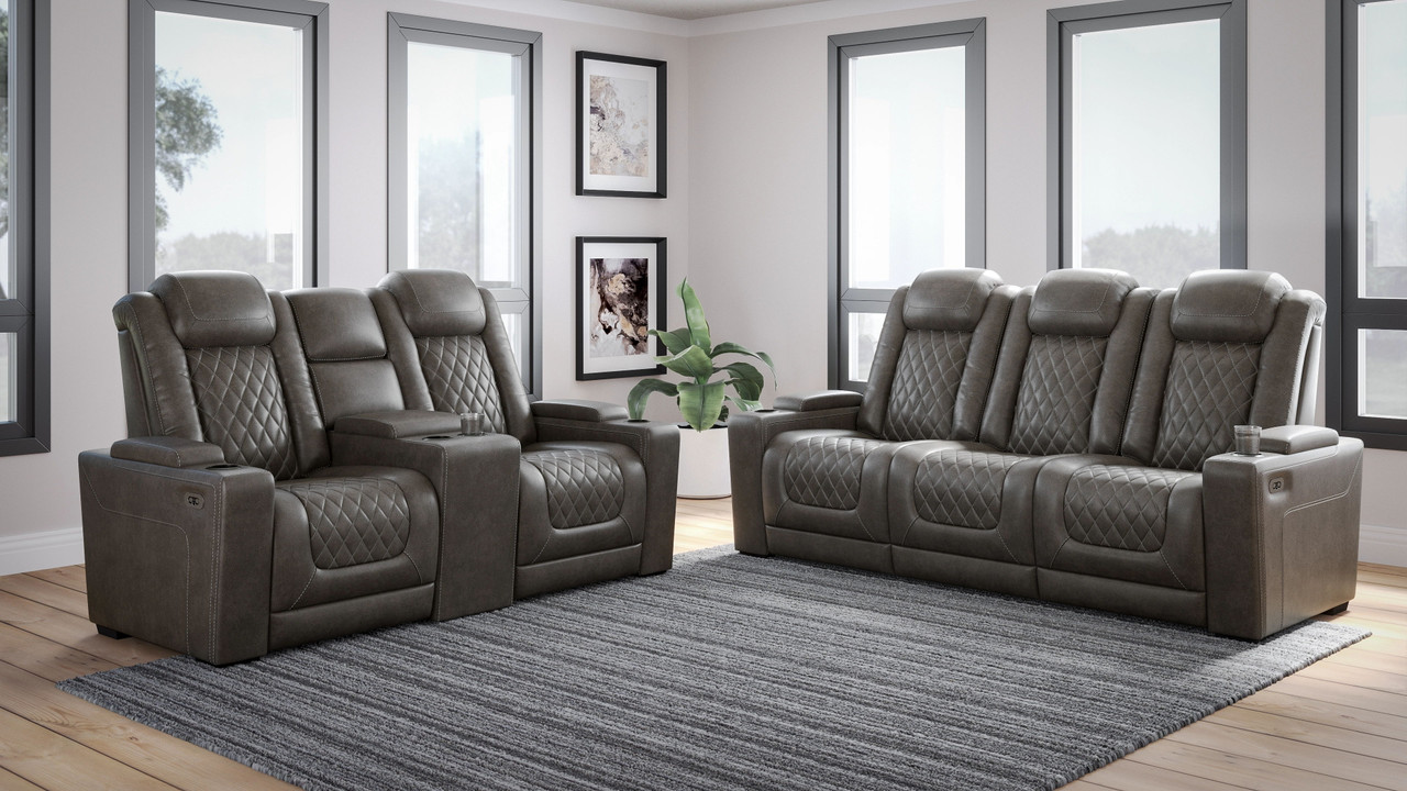 hyllmont power reclining sofa