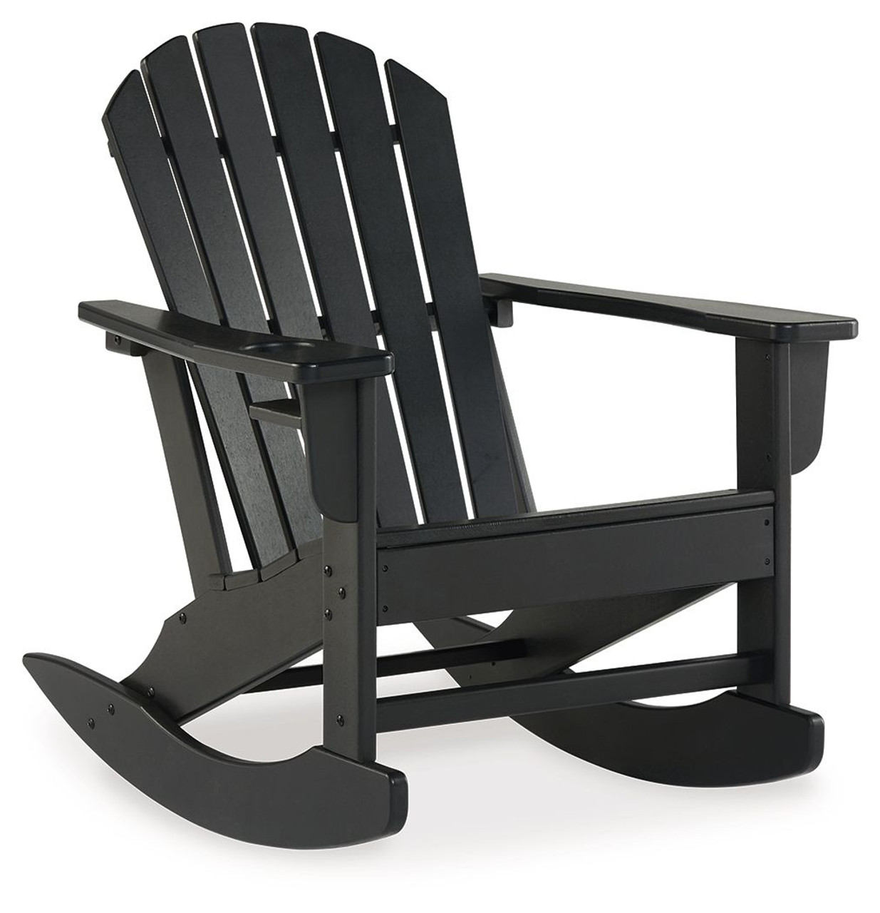 The Sundown Treasure Black Rocking Chair available at Rose