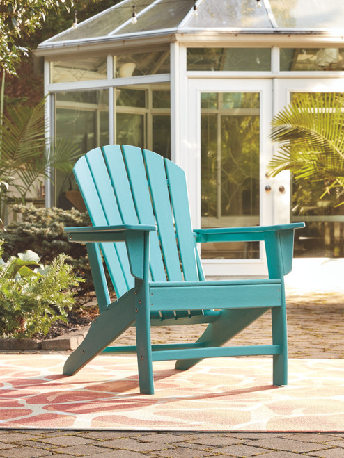 Sundown Treasure Turquoise Adirondack Chair