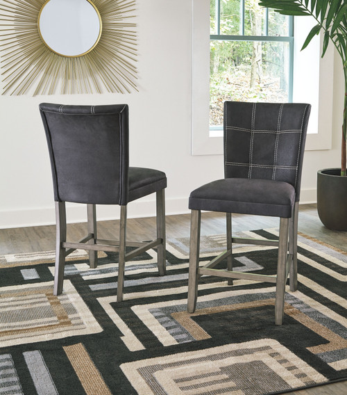 Dontally Two-tone Upholstered Barstool
