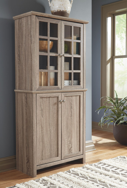 Drewmore Gray Accent Cabinet