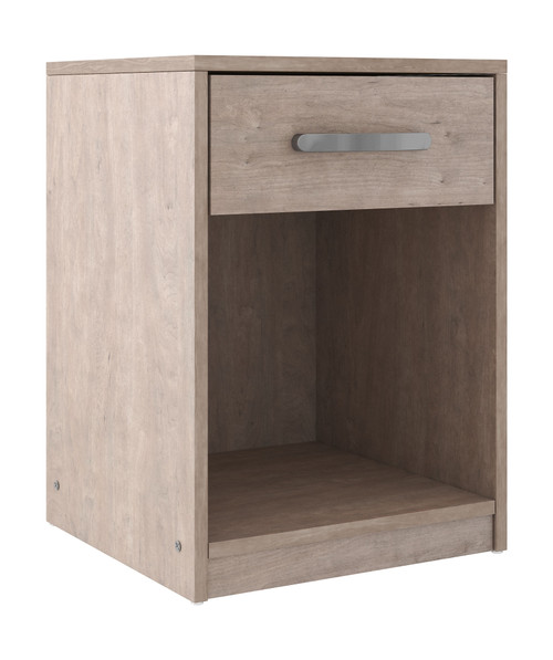 Flannia Gray One Drawer Night Stand