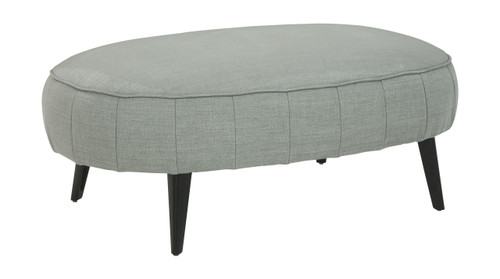 Hollyann Gray Oversized Accent Ottoman