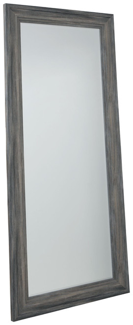 Jacee Antique Gray Floor Mirror