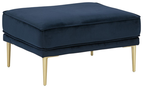 Macleary Navy Ottoman