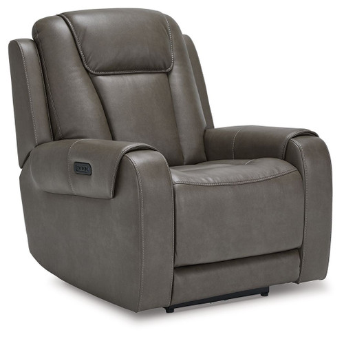 Card Player Smoke Pwr Recliner/Adj Headrest