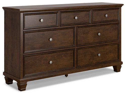 Danabrin Brown Dresser