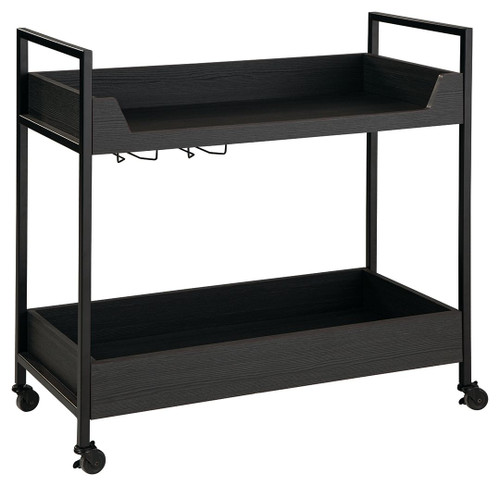 Yarlow Black / Gray Bar Cart