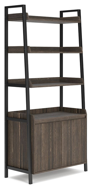 Zendex Dark Brown Bookcase