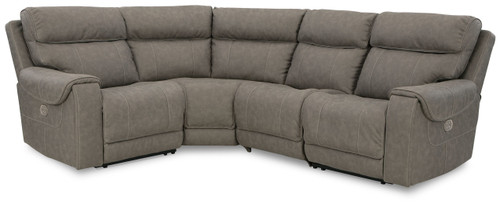 Starbot Fossil 4-Piece Power Reclining Sectional