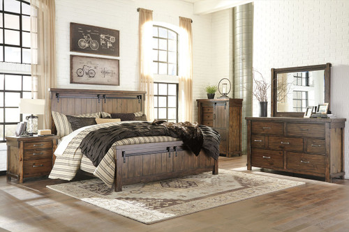 Lakeleigh Brown 6 Pc. Queen Panel Bedroom Collection