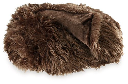 Bellethrone Brown Throw (Set of 3)