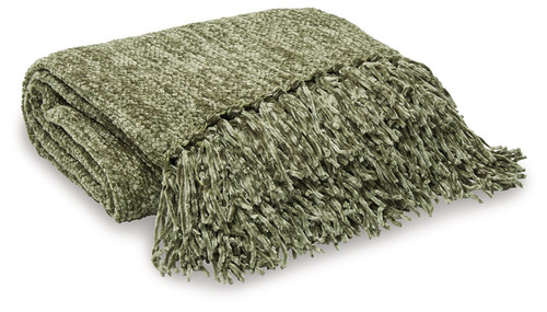 Tamish Green Throw (Set of 3)