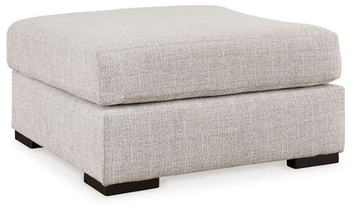 Larce Stone Oversized Accent Ottoman