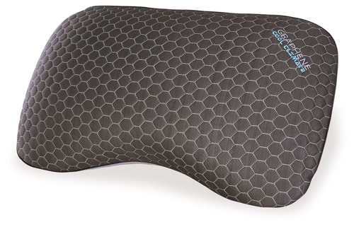 Zephyr 2.0 Dark Gray Graphene Curve Pillow (Set of 6)