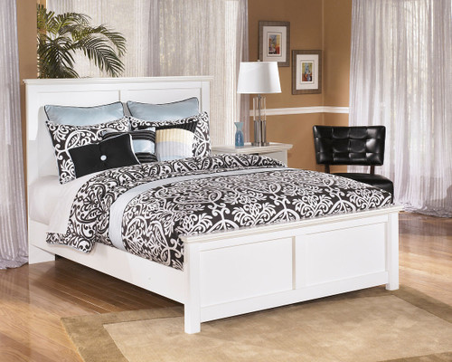 Bostwick Shoals White Queen Panel Bed