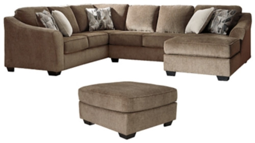 Graftin 3-Piece Sectional and Ottoman (91102U1)