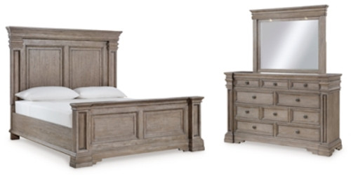 Blairhurst California King Panel Bed, Dresser and Mirror (B916B7)