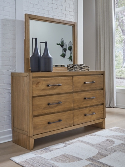 Sherbana Dresser and Mirror (B833B1)