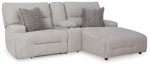 Acklen Place 3-Piece Power Reclining Sectional Sofa with Chaise (93605S4)