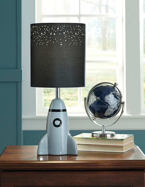 Cale Gray/Black Ceramic Table Lamp